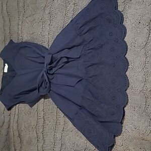 TIME & TRUE eyelet dress.